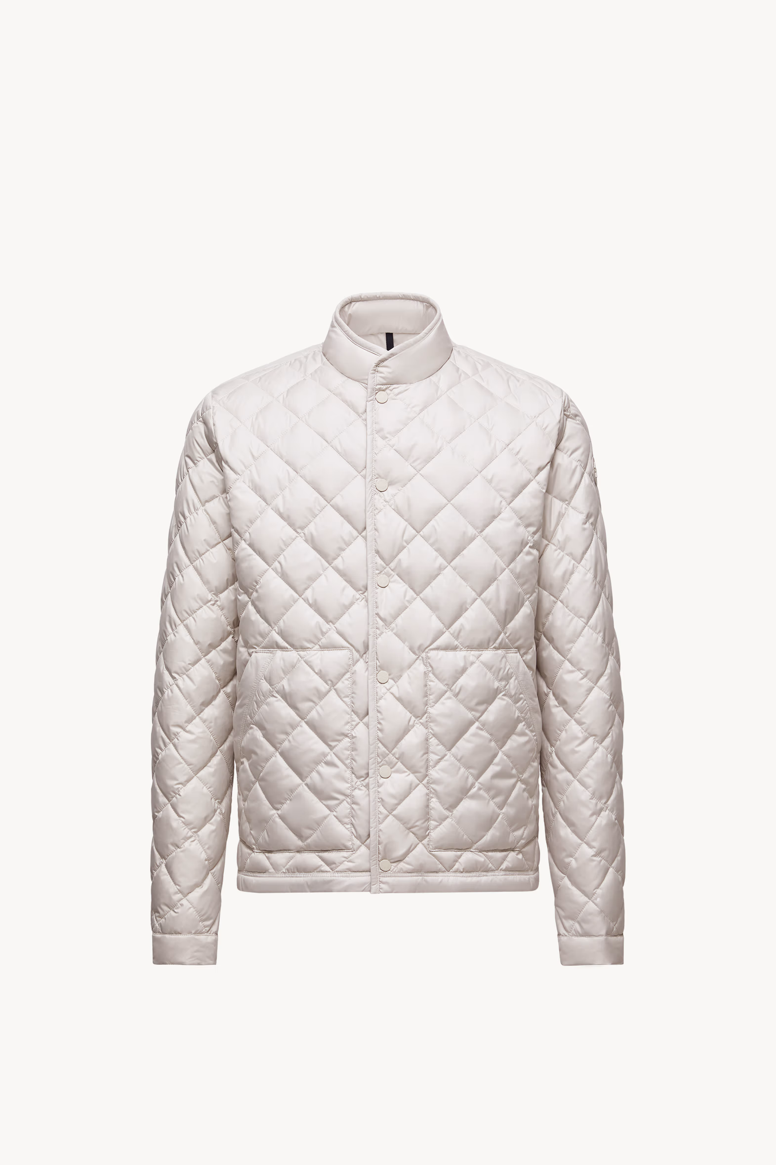 Doudoune courte à matelassage en losanges Oise Hommes Beige Clair Moncler 2